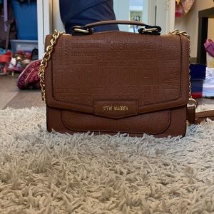 Steve Madden brown cross body bag